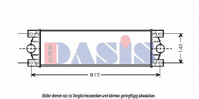 AKS DASIS 187200n -  Интеркулер